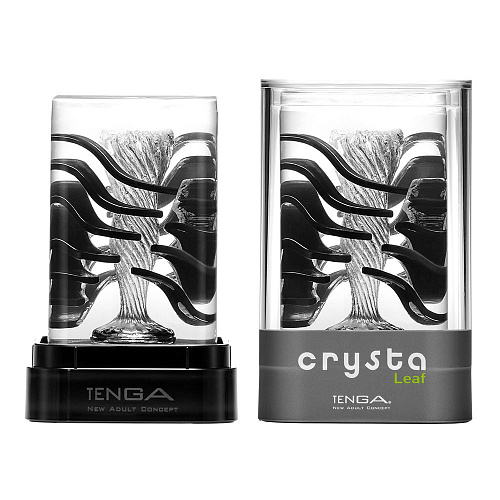 Прозрачный мастурбатор Tenga Crysta Leaf CRY-001