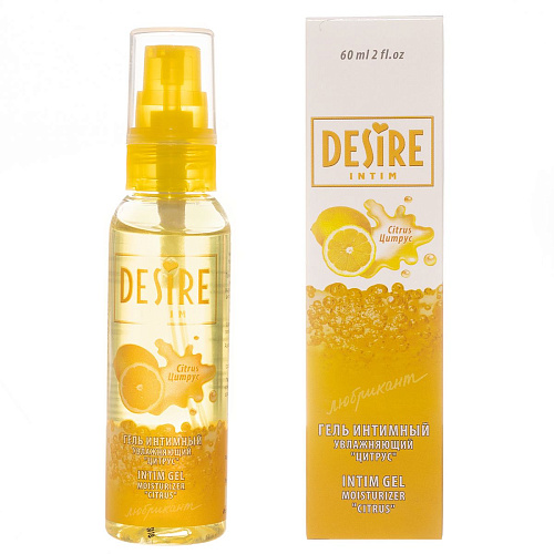 Интимный увлажняющий лубрикант Роспарфюм Desire «Цитрус» RP-069 (60 мл)