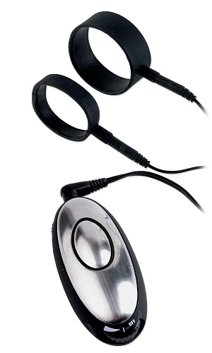 Электрокольцо для усиления эрекции Pipedream Shock Therapy Cock Strap PD3724-01