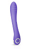 Фиолетовый вибратор для G-стимуляции EDC Wholesale Lici G-Spot Vibrator GVO007 (22,5 см)