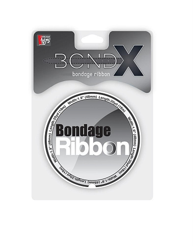Белая лента для связывания Dream Toys BONDX BONDAGE RIBBON 20996