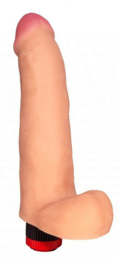 Телесный реалистичный вибратор Сумерки богов №73 3202-73 BX DD (20 см)