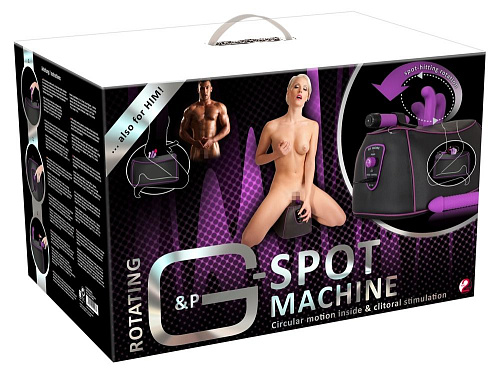 Чёрно-фиолетовая секс-машина Orion G-Spot Mashine 0584193