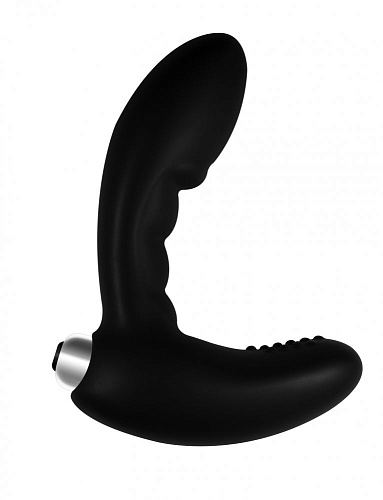 Чёрный стимулятор простаты с вибрацией Lola toys Wonder Touch 4220-01Lola