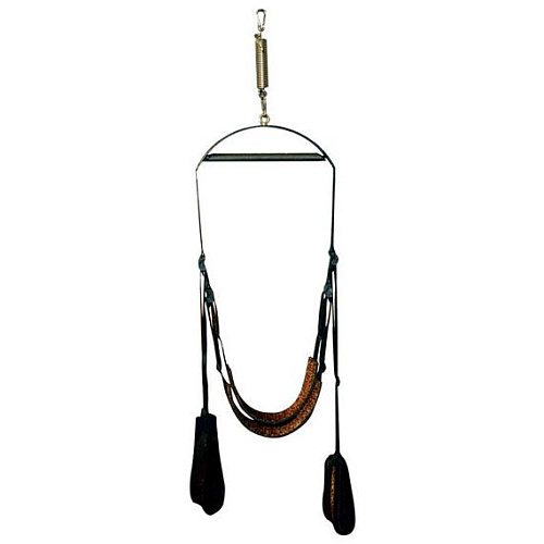 Чёрные качели с растяжением Topco Sales Wild S.E.X. Collection Spinning Sex Swing 1014527