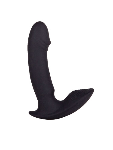 Чёрный массажёр простаты с вибрацией Сумерки богов 752-13 BX DD