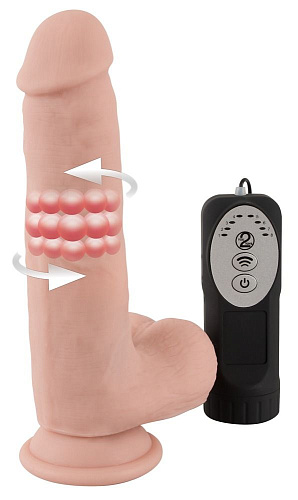 Телесный вибратор-ротатор Orion Medical Silicone Rotating Vibrator 05968680000 (20 см)