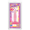 Гелевая анальная пробка розового цвета Doc Johnson Crystal Jellies Small Butt Plug 0289-01-CD (11,5 см)