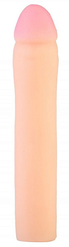 Телесный реалистичный фаллоудлинитель Сумерки богов 1101-03 BX DD (18,5 см)