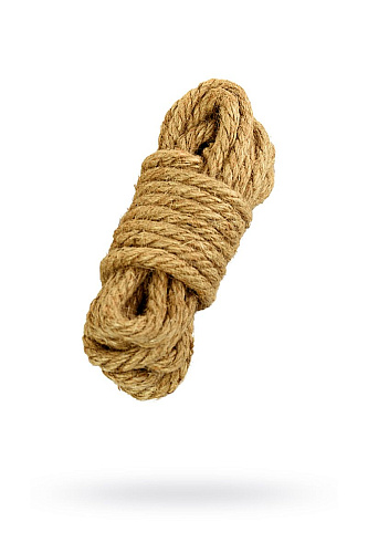 Джутовая веревка для бондажа ToyFa 704016