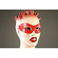 Красная лакированная маска-очки Подиум Р311