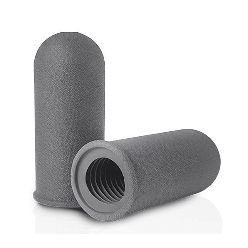 Серый мастурбатор с рёбрышками внутри NMC SILICONE MASTURBATOR GREY 150202
