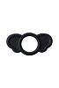 Набор из двух чёрных эрекционных колец 709032