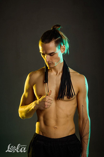 Чёрная плеть Lola toys Temptation 1114-01lola (45 см)