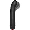 Чёрный вибромассажёр для зоны G с подвижным кончиком Doc Johnson The Hot Spot 2401-40-BX (20,7 см)