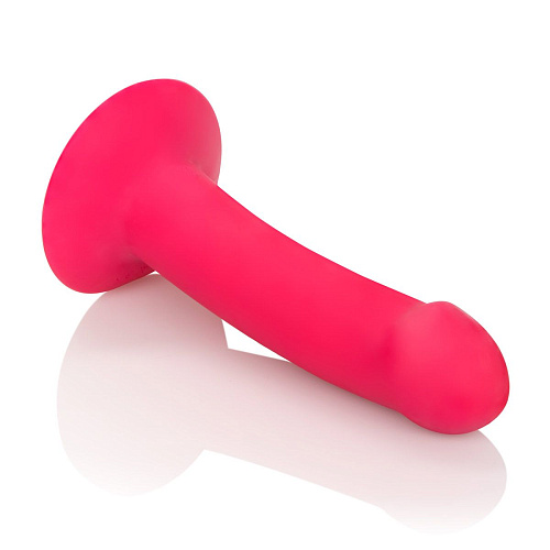 Розовый перезаряжаемый фаллоимитатор California Exotic Novelties Luxe Touch-Sensitive Vibrator SE-4400-10-3 (16,5 см)