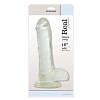 Прозрачный фаллоимитатор Toyz4lovers JELLY DILDO REAL RAPTURE CLEAR 10 T4L-00700746 (25,5 см)