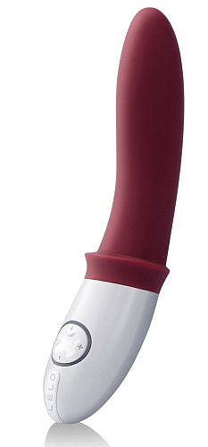 Бордовый мужской вибратор Lelo Billy Bordeaux LEL1037 (17,4 см)