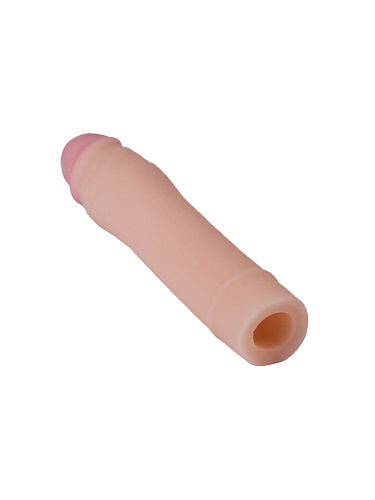 Телесная насадка-удлинитель из неоскин LOVETOY (А-Полимер) 690203 (19,5 см)