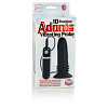 Чёрная анальная пробка California Exotic Novelties 10-Function Adonis Vibrating Probes SE-0404-10-3 (14 см)