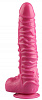 Розовый реалистичный фаллоимитатор на присоске Сумерки богов 1016-58 BX DD (26,5 см)