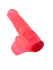 Розовая насадка-фаллос для трусиков Harness LOVETOY (А-Полимер) 191800 (16,5 см)
