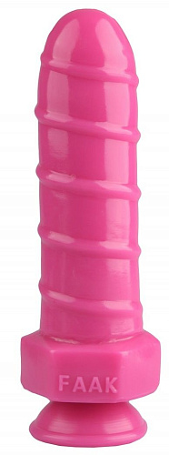 Розовая анальная втулка в виде болта Сумерки богов 1017-24 BX DD (21 см)