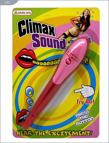 Розовая авторучка с эротическим звуковым сопровождением Play Star «Секси» С002