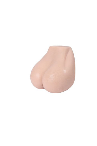 Реалистичный двойной мастурбатор телесного цвета Real Real Booty RB001