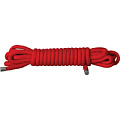 Красная веревка для бандажа Shots Media BV Japanese rope OU031RED