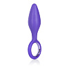 Фиолетовая анальная пробка California Exotic Novelties Booty Call Booty Slider SE-0394-30-2 (10,3 см)