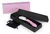 Розовый, украшенный лепестками вибратор Lelo Iris Pink LEL0411 (22 см)