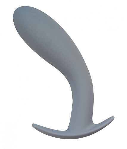 Серая анальная пробка Lola toys Strong Force Anal Plug 4215-02Lola (13,5 см)