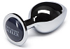 Серебристая анальная пробка Fifty Shades of Grey Beyond Erotic Butt Plug FS-63949 (8,9 см)