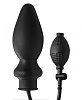 Чёрная надувная анальная пробка XR Brands Masters Expand XL Inflatable Butt Plug AD782 (20,3 см)