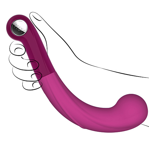 Розовый вибратор для точки G Jopen COMET II JO-8071-00-3