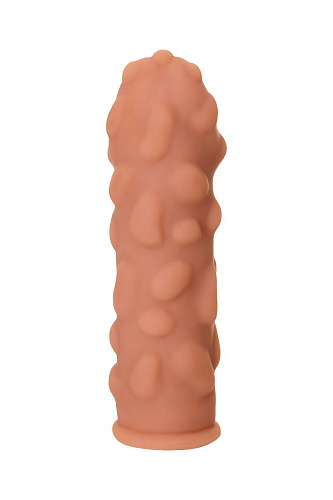 Телесная насадка на фаллос с крупными бугорками KOKOS Extreme Sleeve 011 S-size ES.011-S (12,7 см)