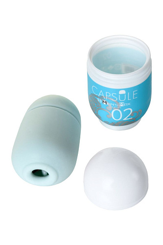 Мастурбатор в голубом цвете Men sMax Capsule 02 SAZANAMI ET09