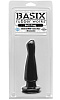 Чёрная анальная пробка Pipedream Basix Rubber PD4266-23 (15 см)