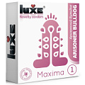 Презерватив Luxe Maxima WHITE №1 «Аризонский Бульдог» (1 шт)