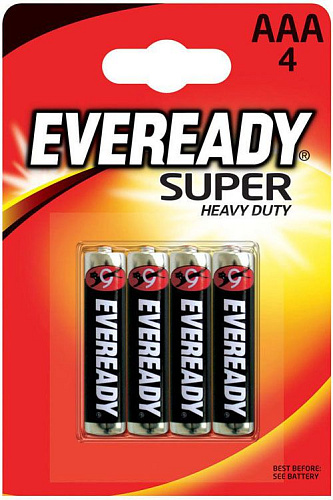 Батарейки Energizer EVEREADY SUPER R03 639608 (тип AAA, 4 шт)