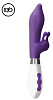 Фиолетовый вибратор-кролик Shots Media BV Adonis LUNA022PUR (22 см)