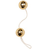 Золотистые вагинальные шарики NMC LITTLE FRISKY LOVE BALLS GOLD 150192