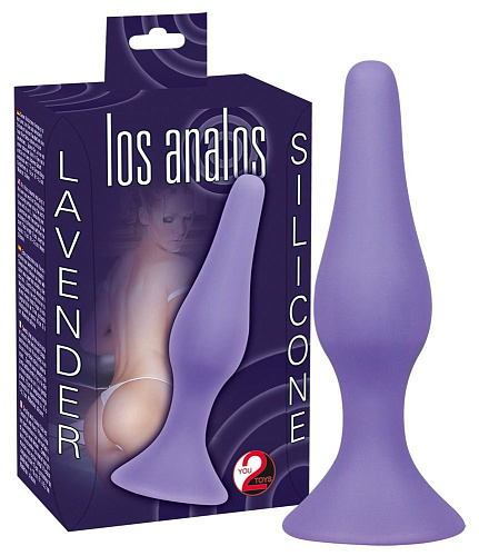 Фиолетовая анальная пробка Orion Los Analos Lila Analplug 0504580 (13 см)