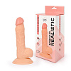 Реалистичный фаллоимитатор телесного цвета Bior toys Erowoman ER-30054