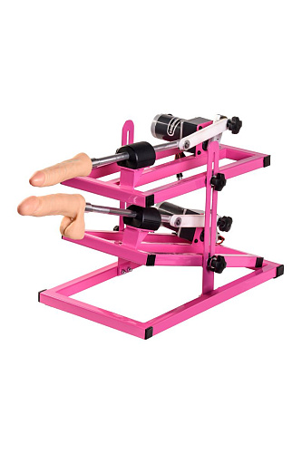 Розовая секс-машина LoveMachines «Дабл-Казанова» FM0513