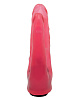 Розовая гелевая насадка с двумя стволами для страпона LOVETOY (А-Полимер) 194900 (17 см)