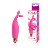 Необычный розовый силиконовый вибромассажёр Bior toys CSM-23070 (10,8 см)