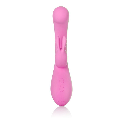 Перезаряжаемый вибратор розового цвета California Exotic Novelties Rechargeable G Jack Rabbit SE-0611-80-2 (16,5 см)