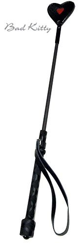 Чёрный стек с шлепком-сердечком Orion Bad Kitty Gerte 2490331 1000 (45 см)